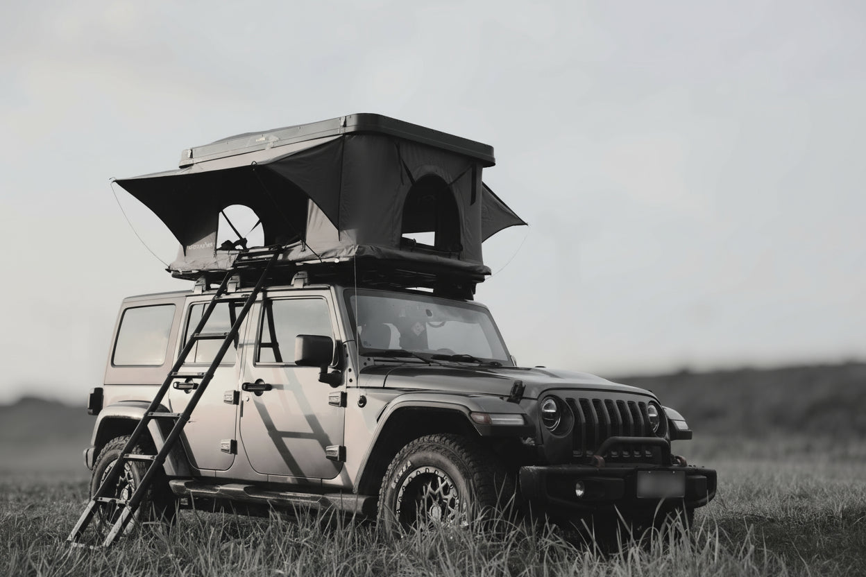 Classic Grey - Hard Shell Roof top Tent