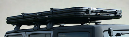 Sauvage Khaki - Aluminium Rooftop Tent with Roof Racks