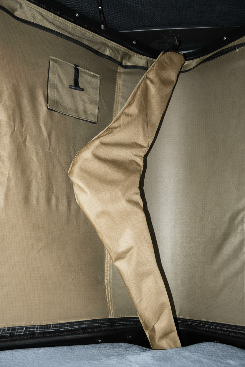 Classic Khaki- Hard Shell Roof top Tent