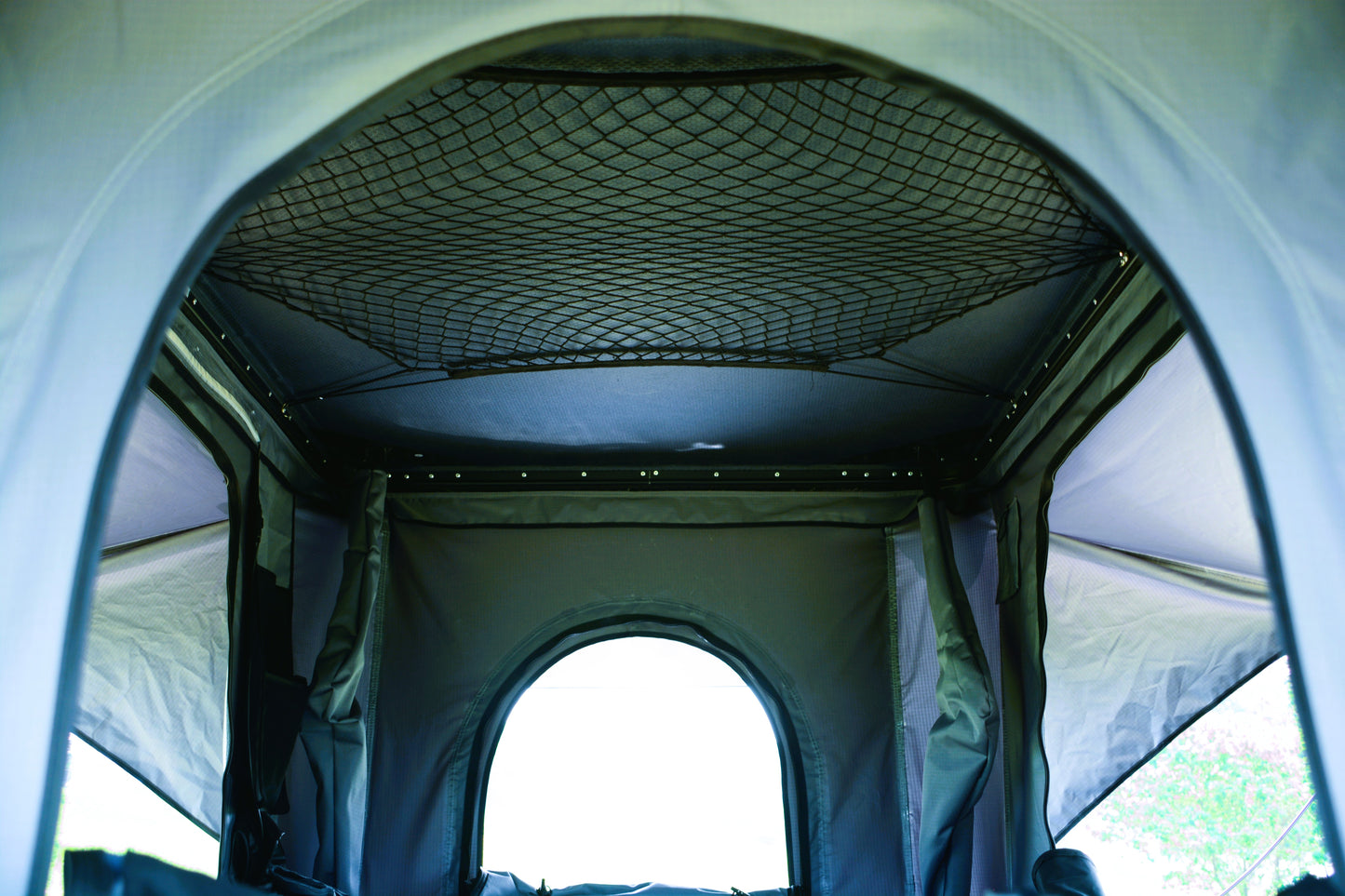 Nomad Elite Grey-  Aluminium Rooftop Tent with Roof Racks