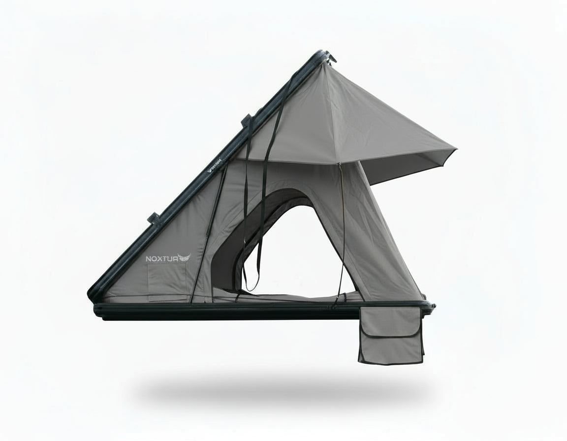 Sauvage Grey - Aluminium Rooftop Tent with Roof Racks