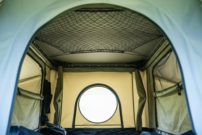 Nomad Elite Khaki - Aluminium Rooftop Tent with Roof Racks