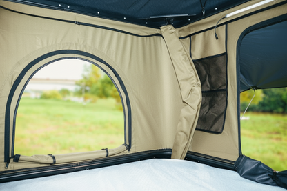 Classic Khaki- Hard Shell Roof top Tent