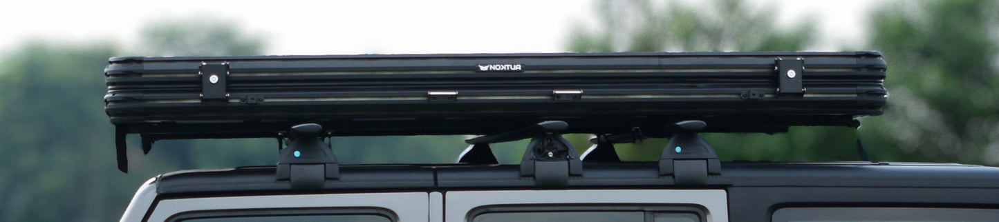 Nomad Elite Grey-  Aluminium Rooftop Tent with Roof Racks