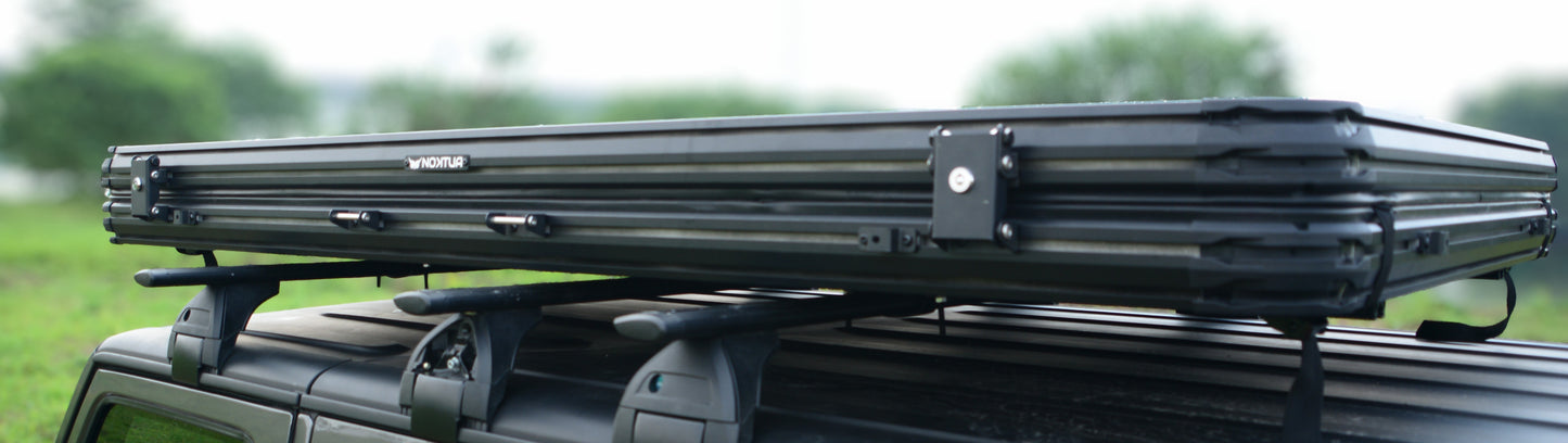 Nomad Elite Grey-  Aluminium Rooftop Tent with Roof Racks