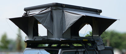 Nomad Elite Grey-  Aluminium Rooftop Tent with Roof Racks