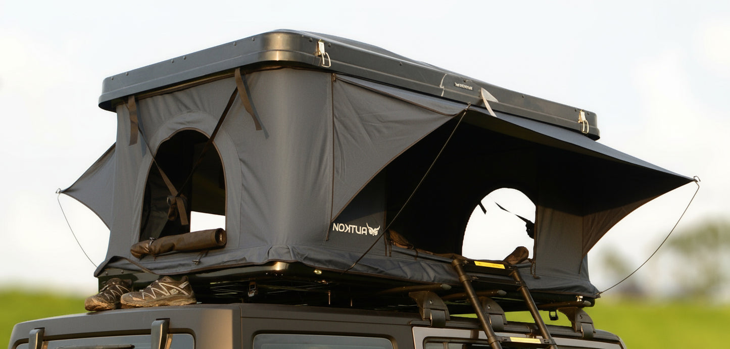 Classic Grey - Hard Shell Roof top Tent