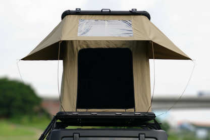 Sauvage Khaki - Aluminium Rooftop Tent with Roof Racks