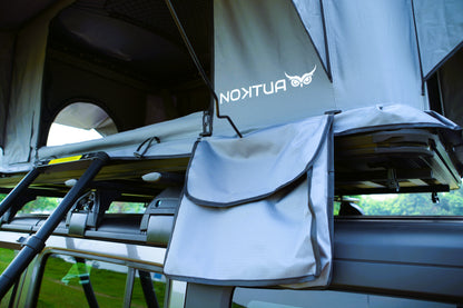 Nomad Elite Grey-  Aluminium Rooftop Tent with Roof Racks