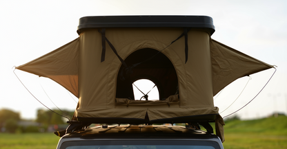 Classic Khaki- Hard Shell Roof top Tent