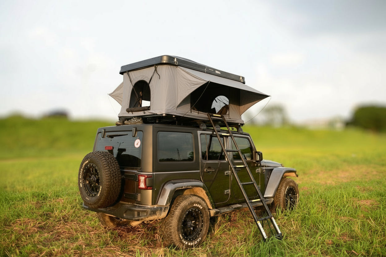 Classic Grey - Hard Shell Roof top Tent