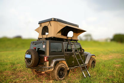 Classic Khaki- Hard Shell Roof top Tent