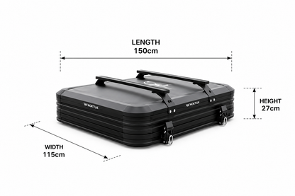 Nomad  Aluminium Rooftop Tent With Roof Bars- COMING SOON