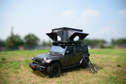Nomad Elite Grey-  Aluminium Rooftop Tent with Roof Racks