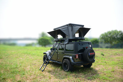 Nomad Elite Grey-  Aluminium Rooftop Tent with Roof Racks