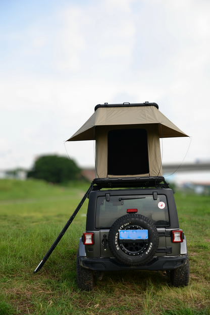 Sauvage Khaki - Aluminium Rooftop Tent with Roof Racks