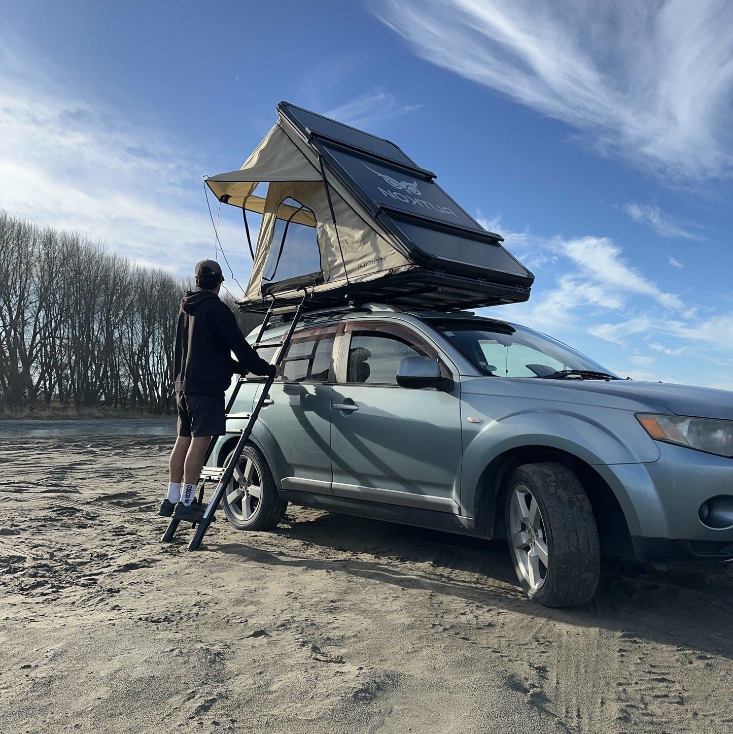 Sauvage Grey - Aluminium Rooftop Tent