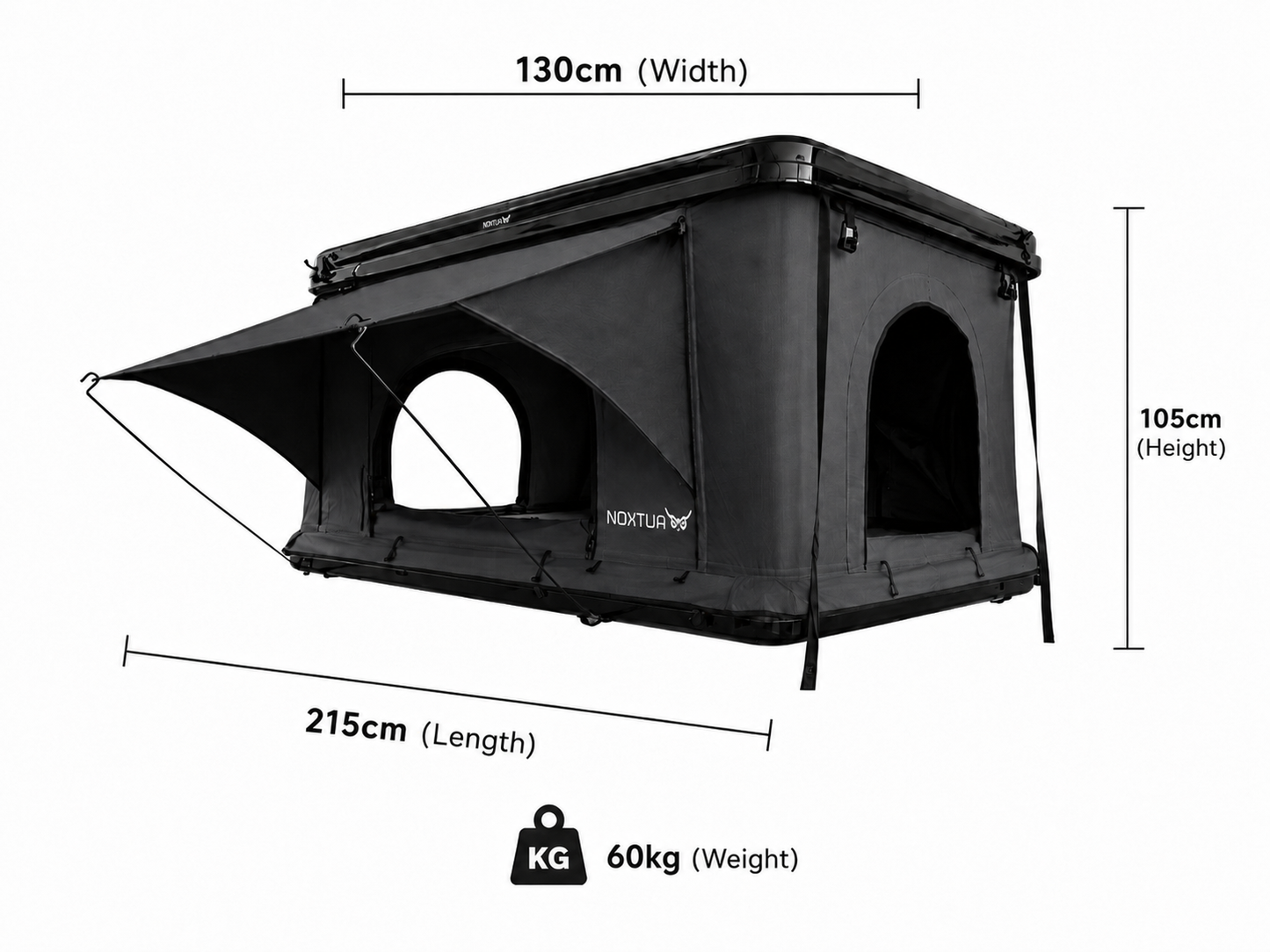 Classic Hard Shell Rooftop Tent