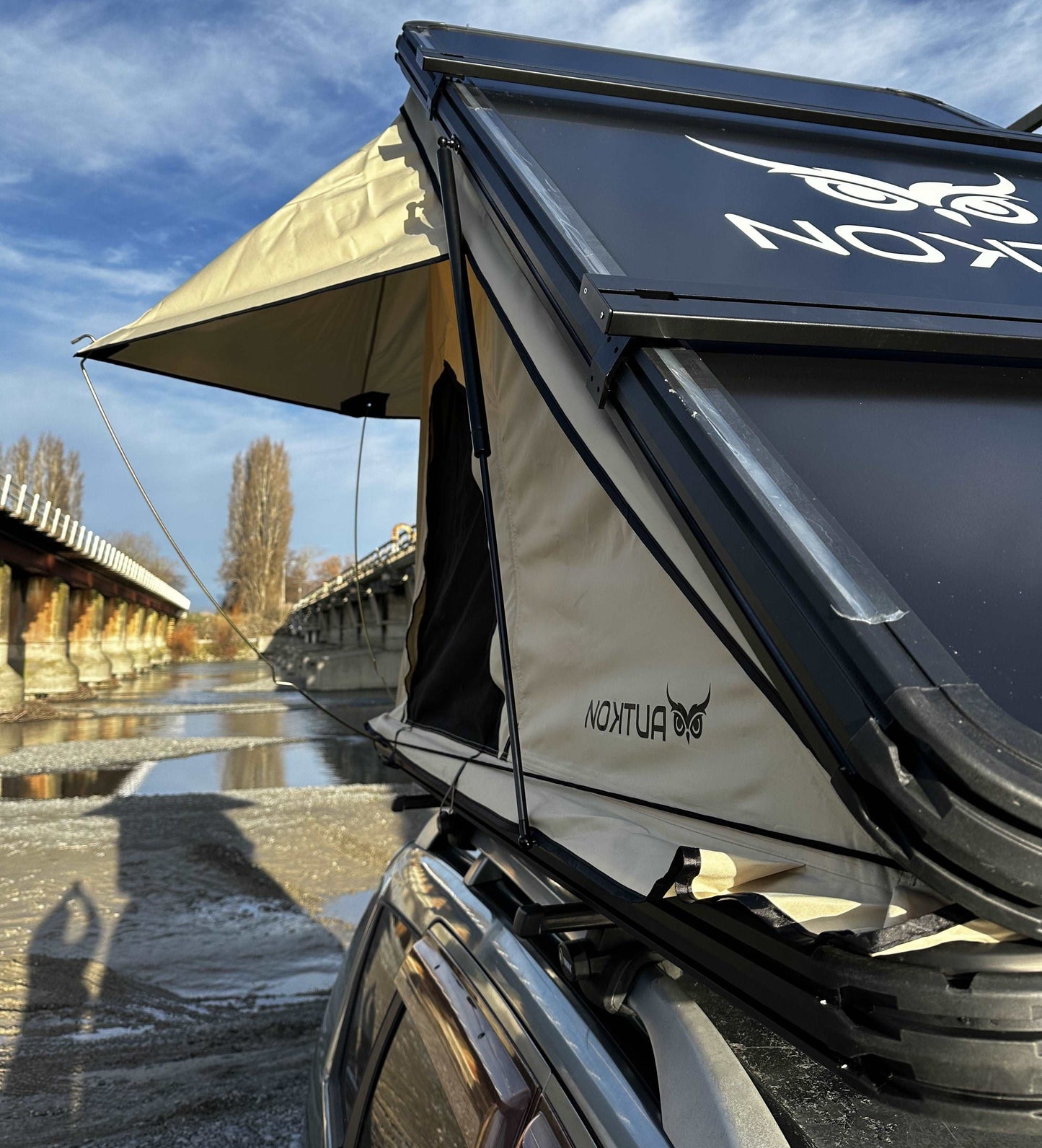 Sauvage Grey - Aluminium Rooftop Tent