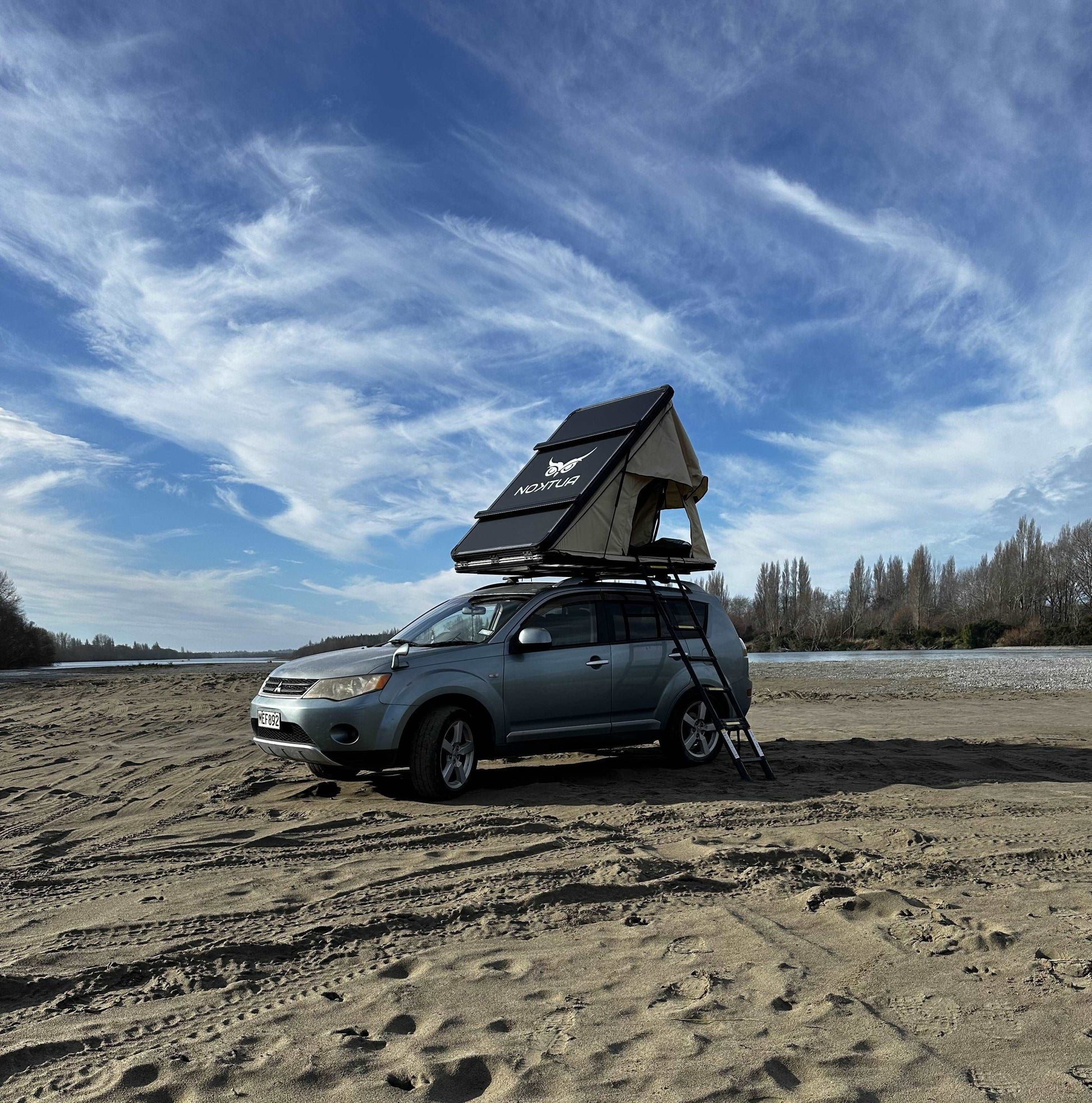 Sauvage Grey - Aluminium Rooftop Tent