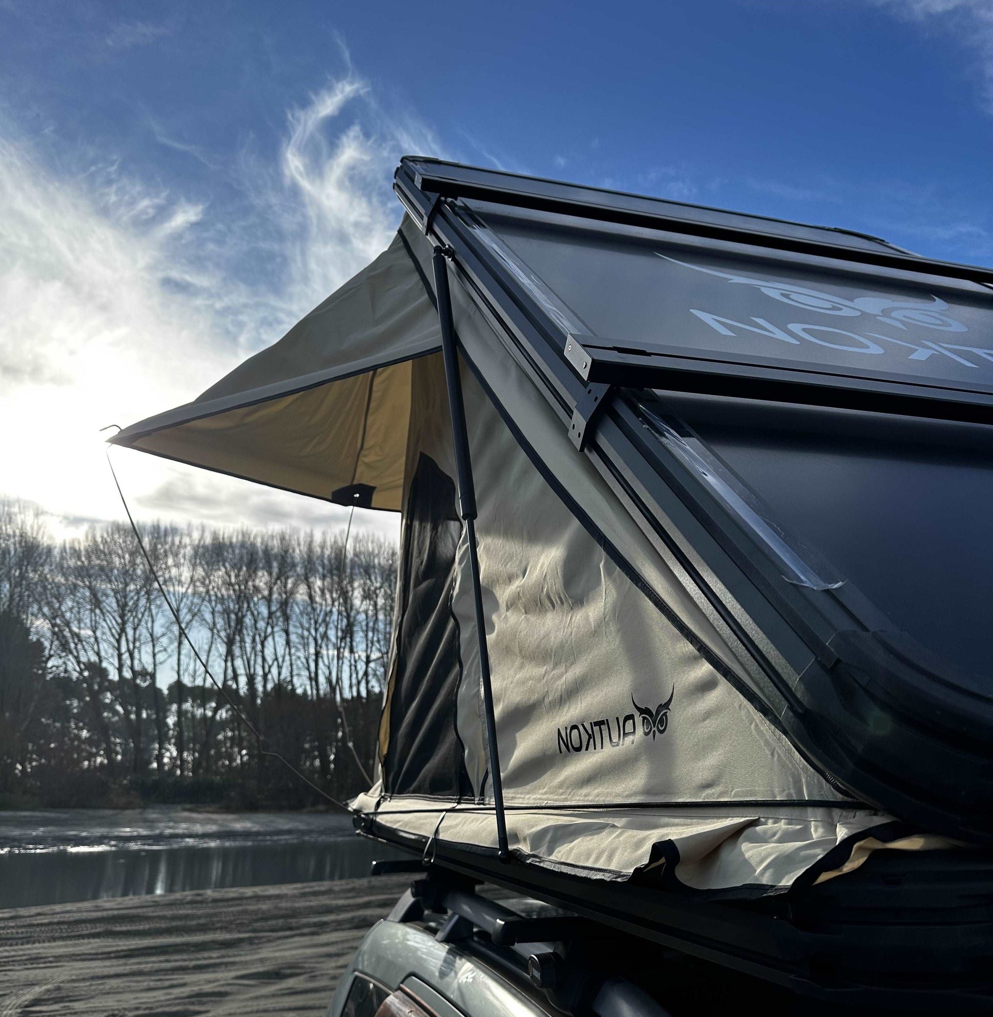 Sauvage Grey - Aluminium Rooftop Tent